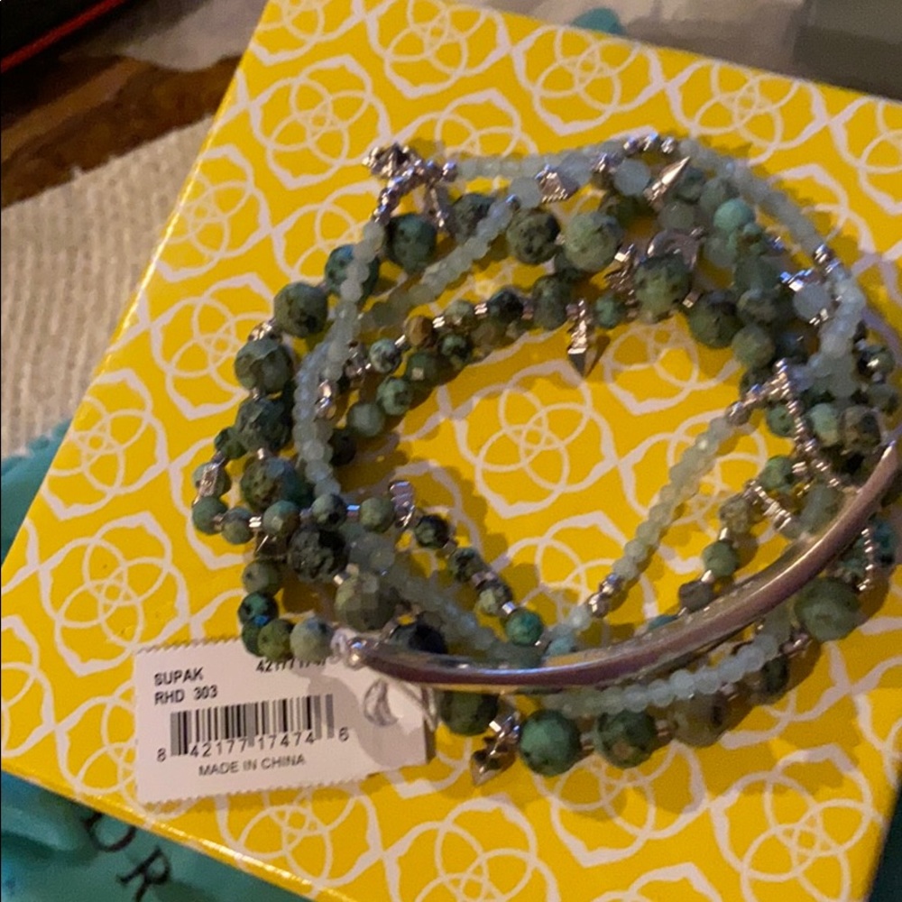 Kendra Scott Supak Turquoise Bracelet NWT